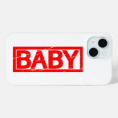 Coques Case-Mate iPhone Timbre bébé (Verso (horizontal))