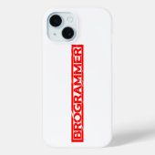 Coques Case-Mate iPhone Timbre Brogrammer (Verso)