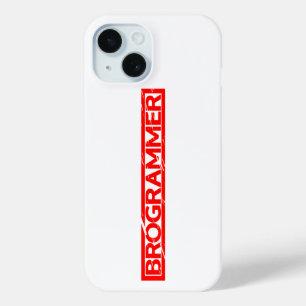 Coque Pour iPhone 15 Timbre Brogrammer