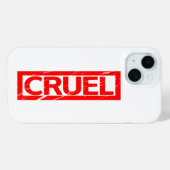 Coques Case-Mate iPhone Timbre brut (Verso (horizontal))