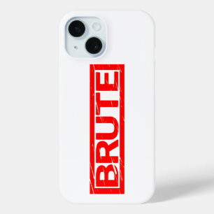 Coque Pour iPhone 15 Timbre Brute