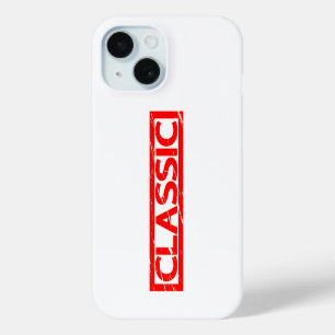 Coque Pour iPhone 15 Timbre classique