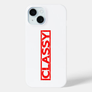 Coque Pour iPhone 15 Timbre classique