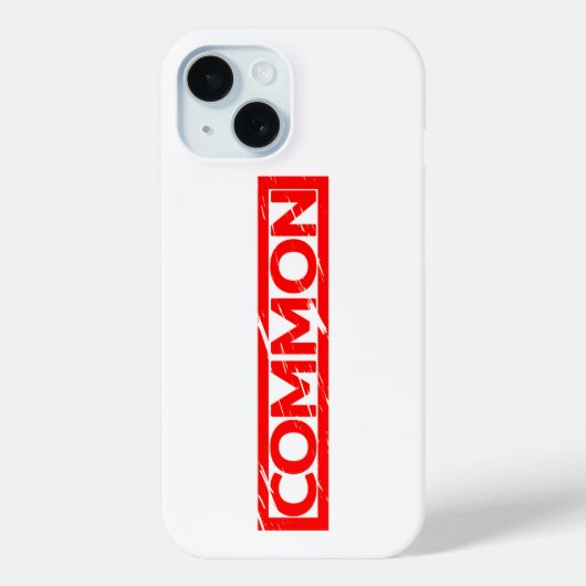 Coques Case-Mate iPhone Timbre commun (Verso)