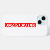 Coques Case-Mate iPhone Timbre complexe (Verso (horizontal))