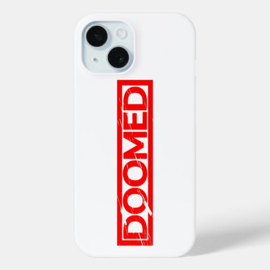 Coques Case-Mate iPhone Timbre condamné (Verso)