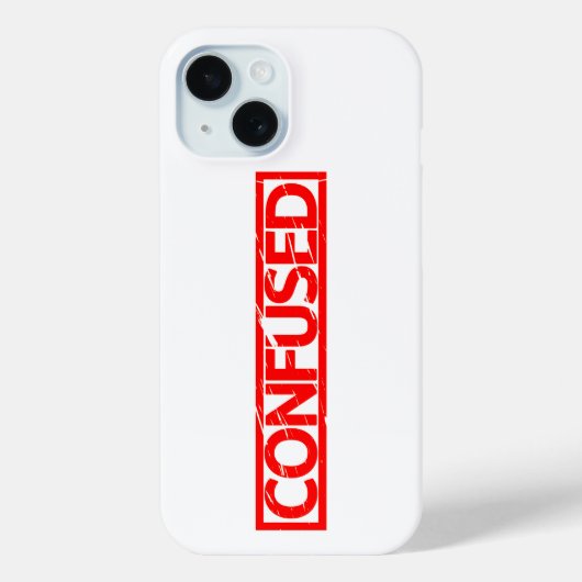 Coques Case-Mate iPhone Timbre confuse (Verso)