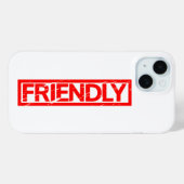 Coques Case-Mate iPhone Timbre convivial (Verso (horizontal))