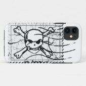 Coques Case-Mate iPhone Timbre crâne (Dos (Horizontal))