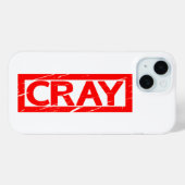 Coques Case-Mate iPhone Timbre Cray (Verso (horizontal))