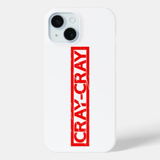 Coques Case-Mate iPhone Timbre Cray Cray (Verso)