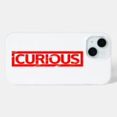 Coques Case-Mate iPhone Timbre curieux (Verso (horizontal))