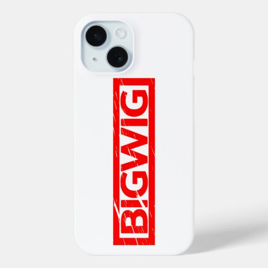 Coques Case-Mate iPhone Timbre de Bigwig (Verso)
