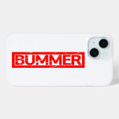 Coques Case-Mate iPhone Timbre de Bummer (Verso (horizontal))