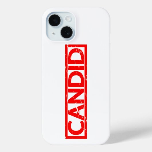Coques Case-Mate iPhone Timbre de Candid (Verso)