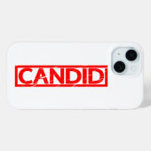 Coques Case-Mate iPhone Timbre de Candid (Verso (horizontal))