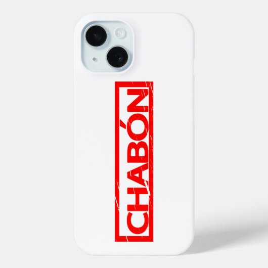 Coques Case-Mate iPhone Timbre de Chabón (Verso)
