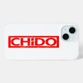 Coques Case-Mate iPhone Timbre de chido (Verso (horizontal))