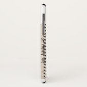 Coques Case-Mate iPhone Timbre de crâne (Dos/Gauche)