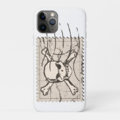 Coques Case-Mate iPhone Timbre de crâne (Dos)