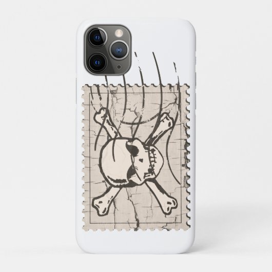 Coques Case-Mate iPhone Timbre de crâne (Dos)