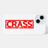 Coques Case-Mate iPhone Timbre de crasse (Verso (horizontal))