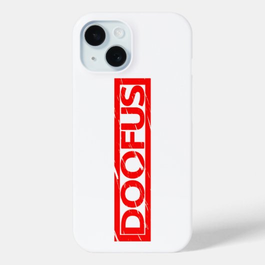 Coques Case-Mate iPhone Timbre de Dods (Verso)