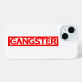Coques Case-Mate iPhone Timbre de Gangster (Verso (horizontal))