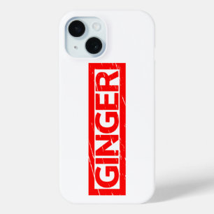 Coque Pour iPhone 15 Timbre de gingembre