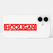 Coques Case-Mate iPhone Timbre de Hooligan (Verso (horizontal))