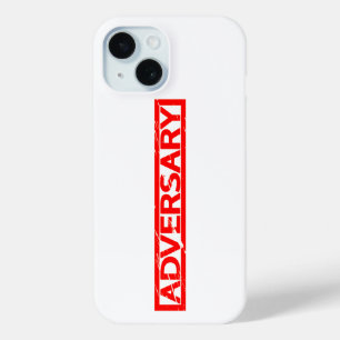 Coque Pour iPhone 15 Timbre de l'adversaire