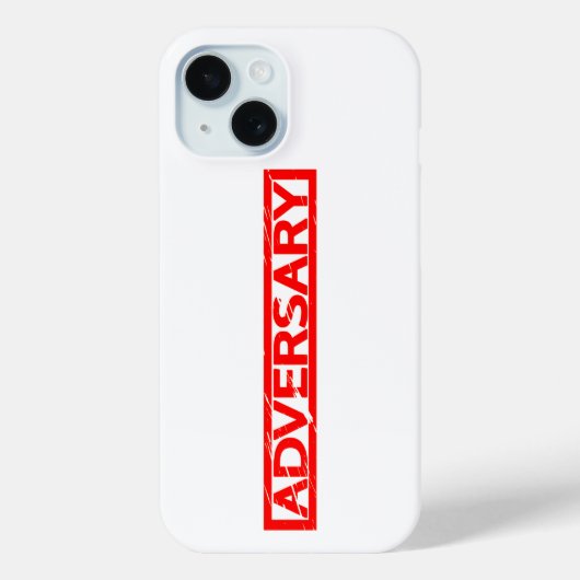 Coques Case-Mate iPhone Timbre de l'adversaire (Verso)
