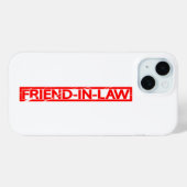 Coques Case-Mate iPhone Timbre de l'ami (Verso (horizontal))