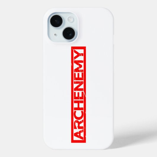 Coques Case-Mate iPhone Timbre de l'archennemi (Verso)