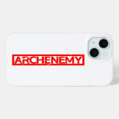 Coques Case-Mate iPhone Timbre de l'archennemi (Verso (horizontal))