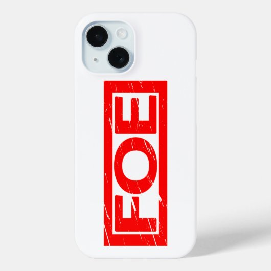 Coques Case-Mate iPhone Timbre de l'ennemi (Verso)