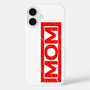 Coques iPhone 16 Timbre de maman