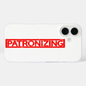 Coques Case-Mate iPhone Timbre de mécénat (Verso (horizontal))