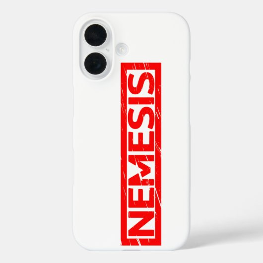 Coques Case-Mate iPhone Timbre de Némésis (Verso)