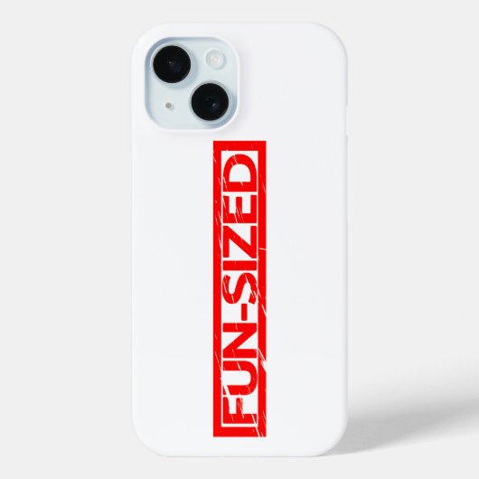 Coques Case-Mate iPhone Timbre de taille amusante (Verso)