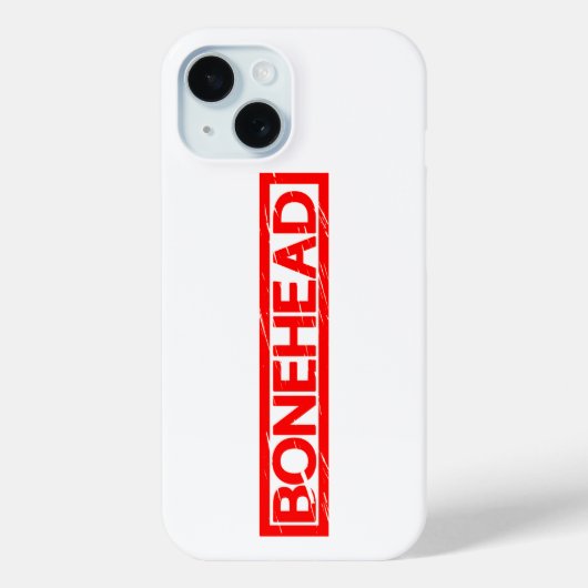 Coques Case-Mate iPhone Timbre de tête (Verso)