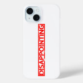 Coques Case-Mate iPhone Timbre décevant (Verso)