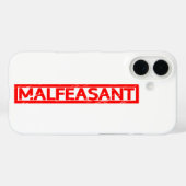 Coques Case-Mate iPhone Timbre défectueux (Verso (horizontal))