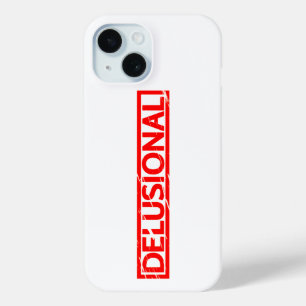 Coque Pour iPhone 15 Timbre Delusionnel