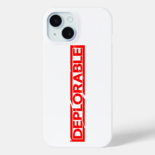 Coque Pour iPhone 15 Timbre déplorable