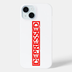 Coque Pour iPhone 15 Timbre dépressif