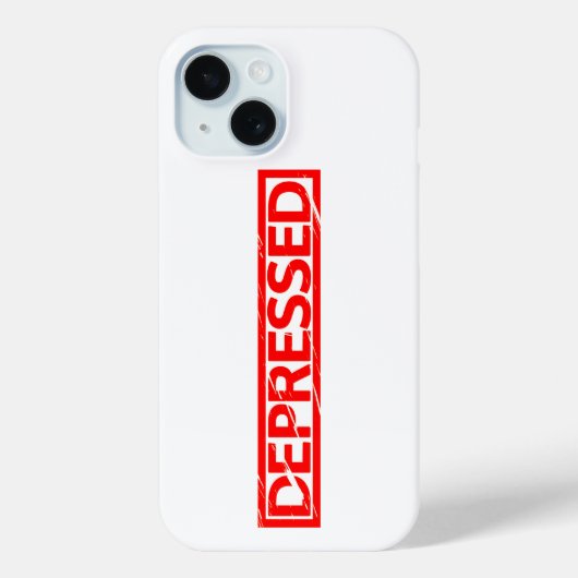 Coques Case-Mate iPhone Timbre dépressif (Verso)