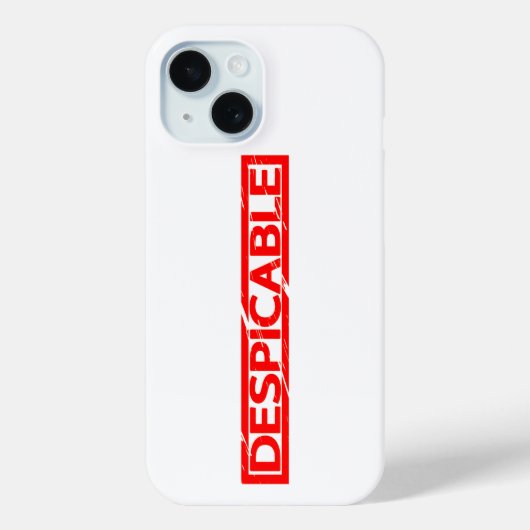 Coques Case-Mate iPhone Timbre désagréable (Verso)
