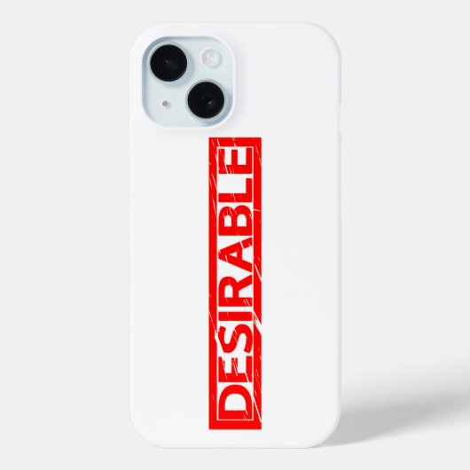 Coques Case-Mate iPhone Timbre désirable (Verso)