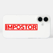 Coques Case-Mate iPhone Timbre d'imposteur (Verso (horizontal))